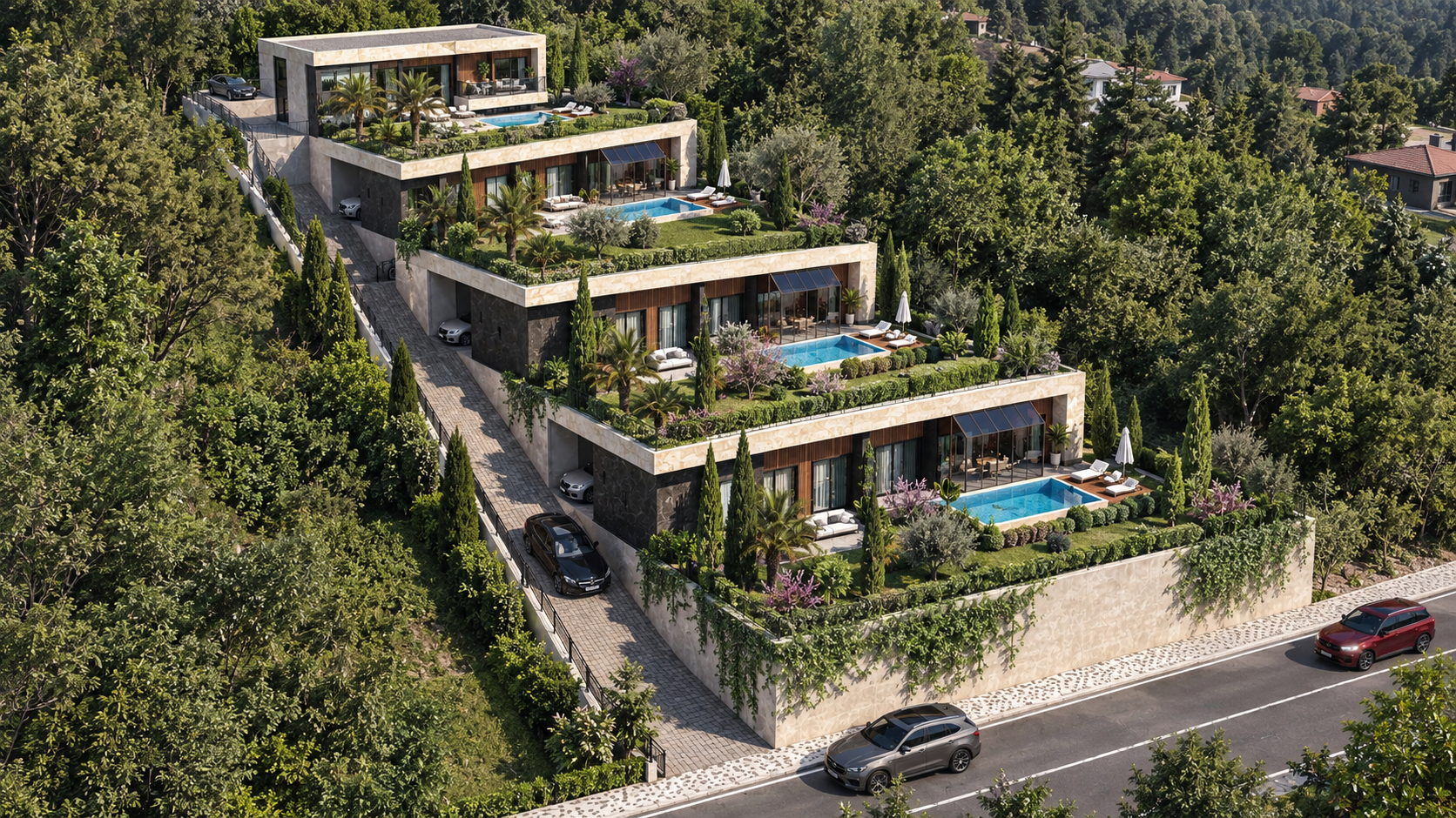 Toprak Suites Teras & Bahçe Görünümü